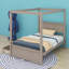 Lit plateforme double Harroll-787940827