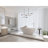 59" Luxury Handcrafted Stone Resin Freestanding Soaking Bathtub With Overflow In Matte White, With Cupc Certified-122862201