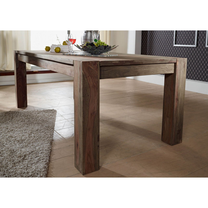 Nature Solid Wood Dining Table, H76 x L220 x W100cm