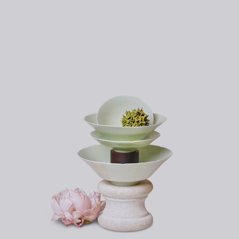 Bol conique en porcelaine Celadon