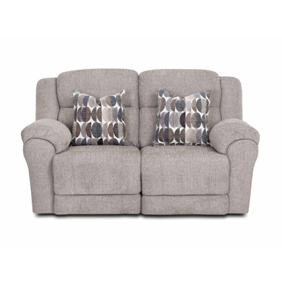 Sager Manual Rocking/reclining Loveseat