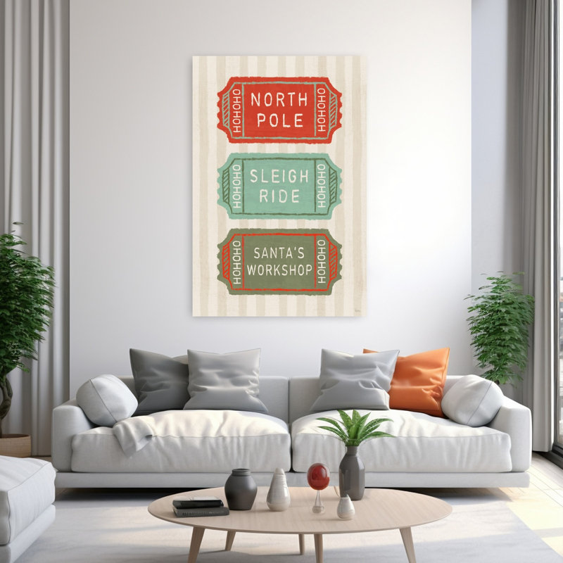 Contemporary Art Contemporary Art by Veronique Charron - Wrapped Canvas Print, 152.4 cm H x 101.6 cm W