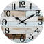 Horloge murale en bois Wendee-328923186