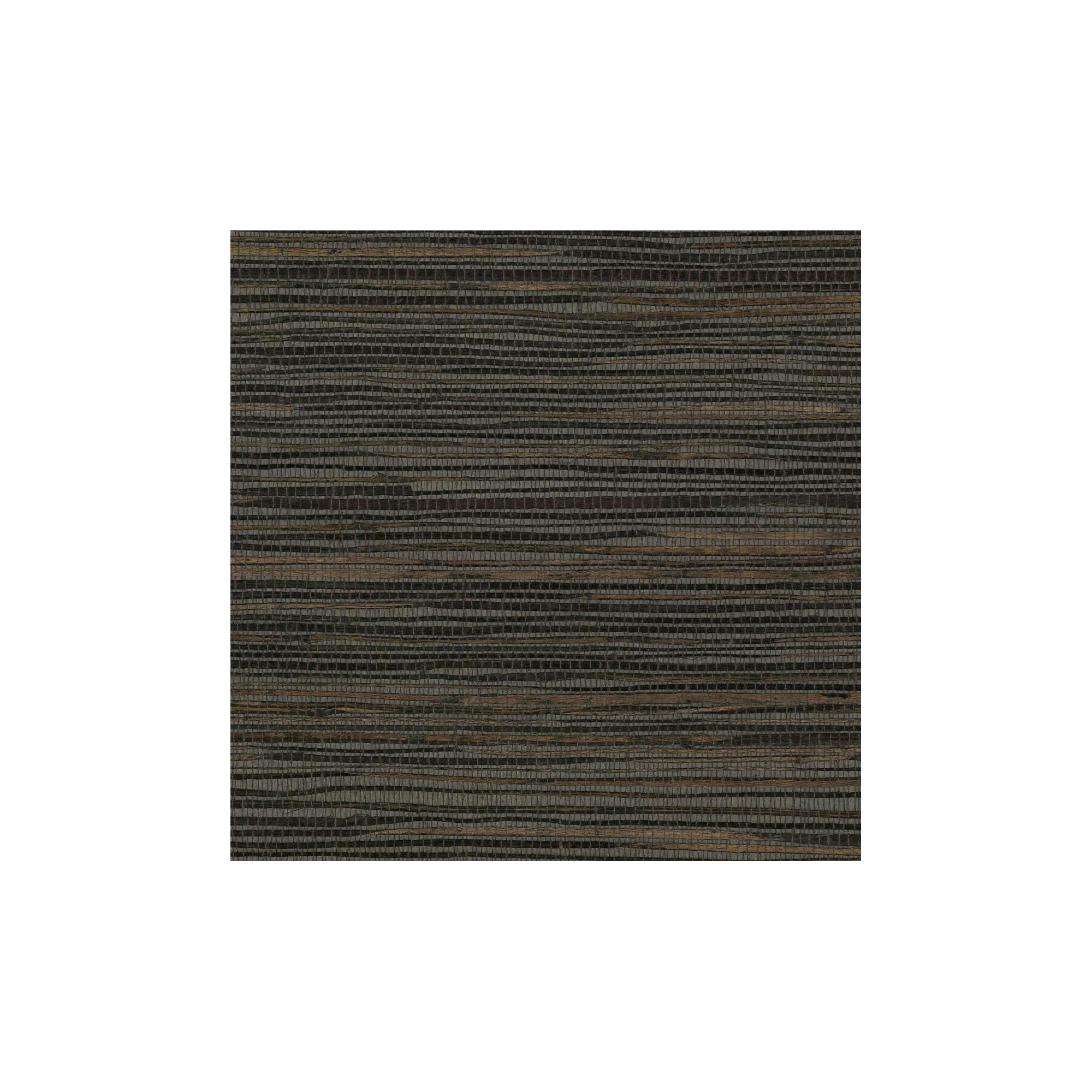 Wallace Grass Cloth Double Roll, Black