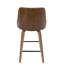 Tabouret de comptoir pivotant 26 po Arabelle (ensemble de 2)-2022387800