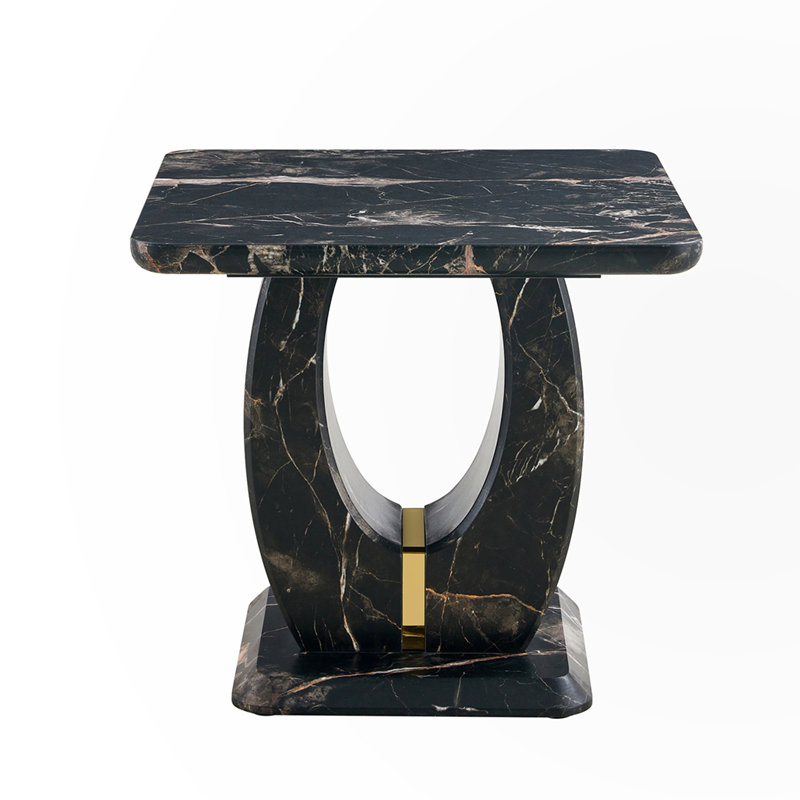 Table basse Natellie, Noir