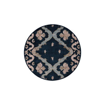 Machine Washable Gray Area Rug