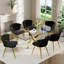 Ensemble de table à manger rectangulaire élégant pour 6 personnes-1004024614-1004024665-1004024666