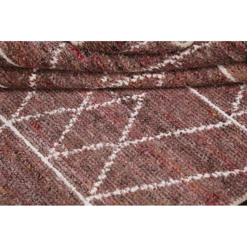 Contemporary Abstract Oriental Area Rug 4x6