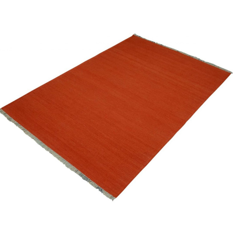 Hensel Solid Colour Hand Woven 120cm X 180cm Area Rug