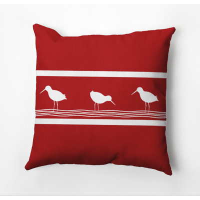 Nautical Nights Outdoor Reversible Throw Pillow