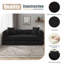 Canapé-lit pliant, canapé-lit convertible de 78,5 po avec 2 coussins, canapé-lit escamotable, matelas à ressorts en mousse-119631788