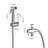 2-mode Handheld Bidet Sprayer – Rustproof Bathroom Jet Spray For Pet, Diaper & Toilet Cleaning
