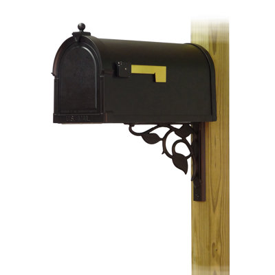 Berkshire Aluminum Post Mounted Mailbox