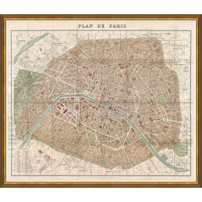 " Plan De Paris " by Soicher Marin Archives