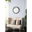 Miroir mural 20 po x 1,5 po en bois de manguier. Article de décoration de salle de bain et de vestibule. Cadre solide de 19,8 po x 19,8 po x 1,3 po, 4,3 lb, décor transitionnel brun foncé de 20 po pour le vestibule. Couleur-926220536-926220541