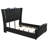 Schum 4-Piece Queen Bedroom Set Black-123349222