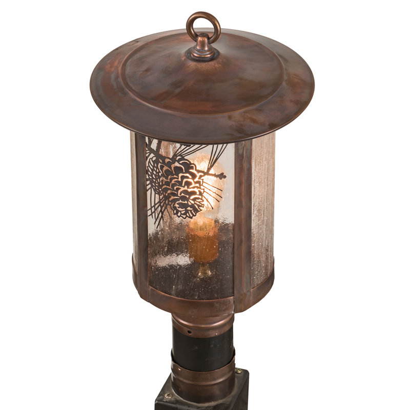 Lampadaire en pin 1 lumière Wyona Winter