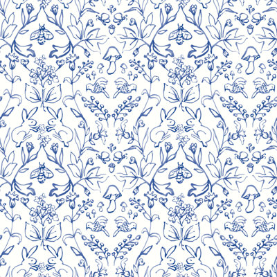 Papier peint adhésif Meadow Blue
