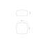 Carlens 106cm Wide Solid Colour Pouffe Ottoman-1273715709