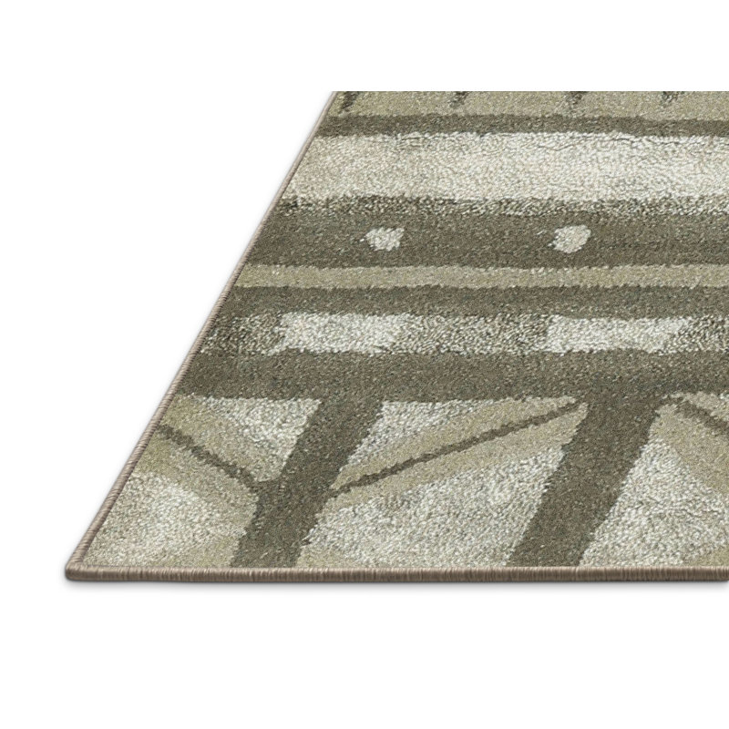 Tapis abstrait gris, Rectangle 5 pi x 7 pi