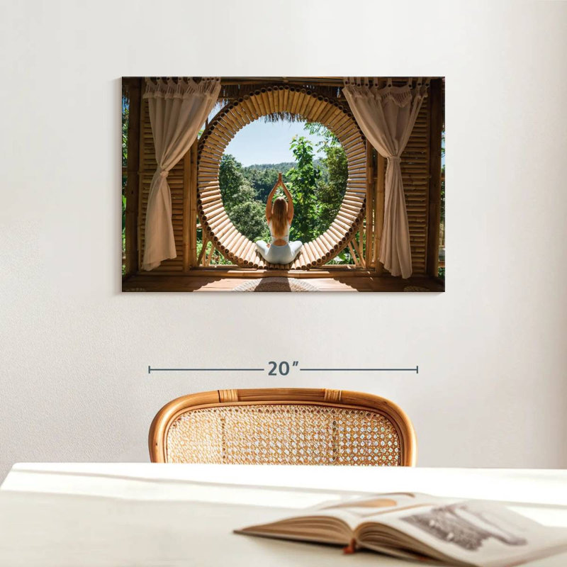 Kerrick Yoga Retreat, 16" H x 24" W