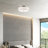 Bazilijus Linen Blend Semi Flush Mount-354253635