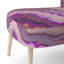 Chaise d'appoint rembourrée Mid-Century-343908419