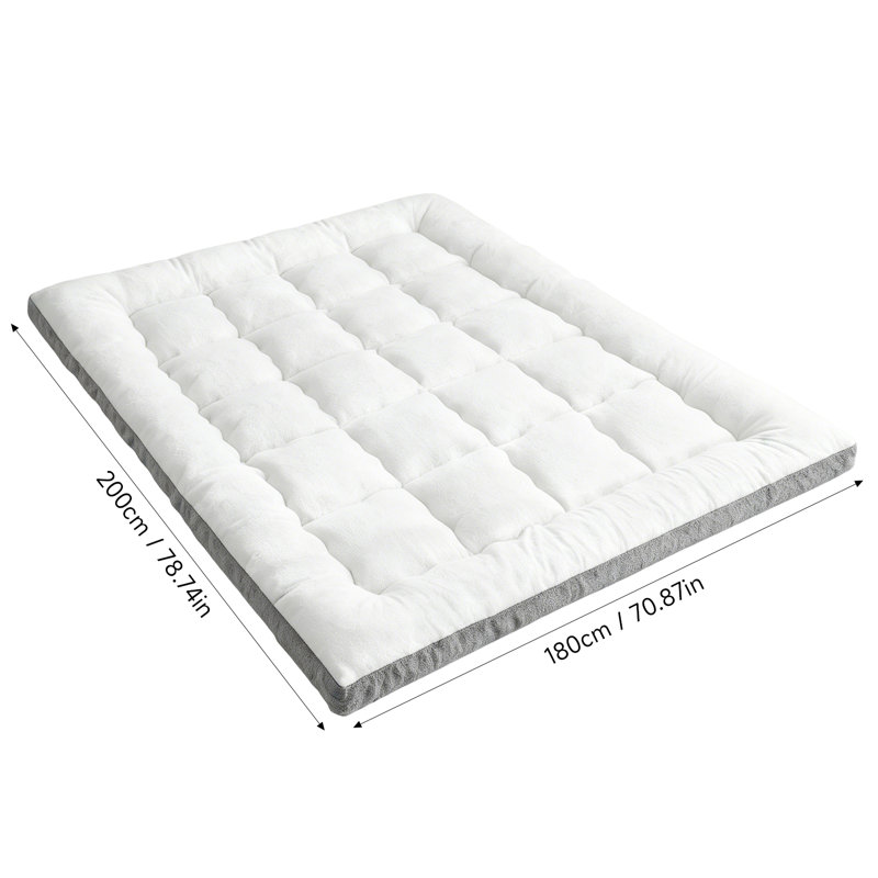 10cm Thickness Plush Super King Mattress Topper