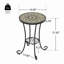Table d'appoint de patio avec tablette-159559180