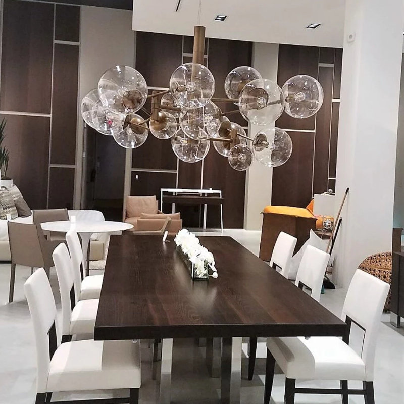Global 16 - Light Chandelier, Bronze
