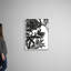 Feuillage monochrome I-reproduction d’art sur toile-780267943-780267944
