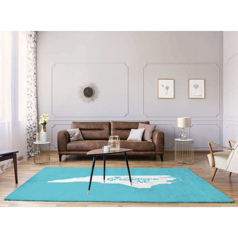 Tapis de poly-chenille greensboro north caroline, Rectangle 8 pi x 10 pi