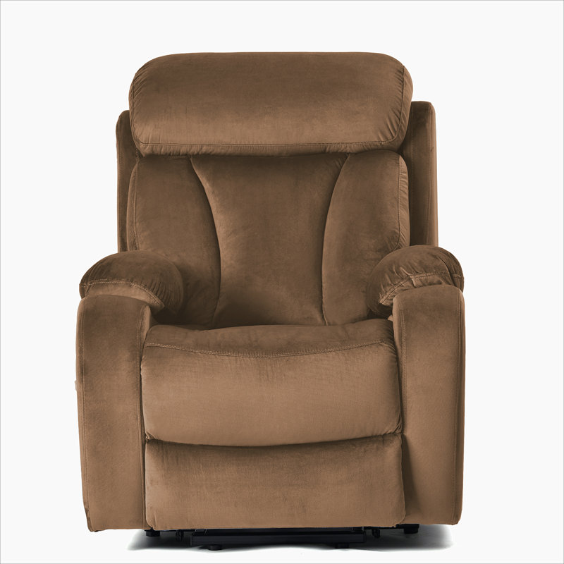 Electric Power Lift Recliner Chair For Living Room Bedroom, Brown, No Recline