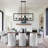 5 Light Kitchen Island Light