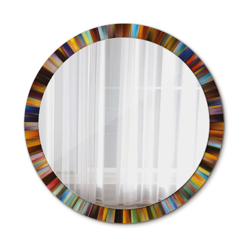 Huldar Glass Flat Wall Mirror