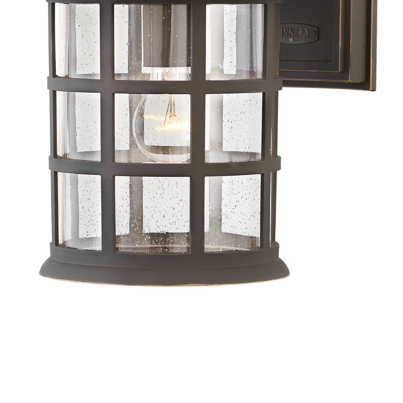 Freeport White 1 - Bulb Outdoor Wall Lantern, 15.25" H x 10" W x 11.24" D, Rubbed Bronze