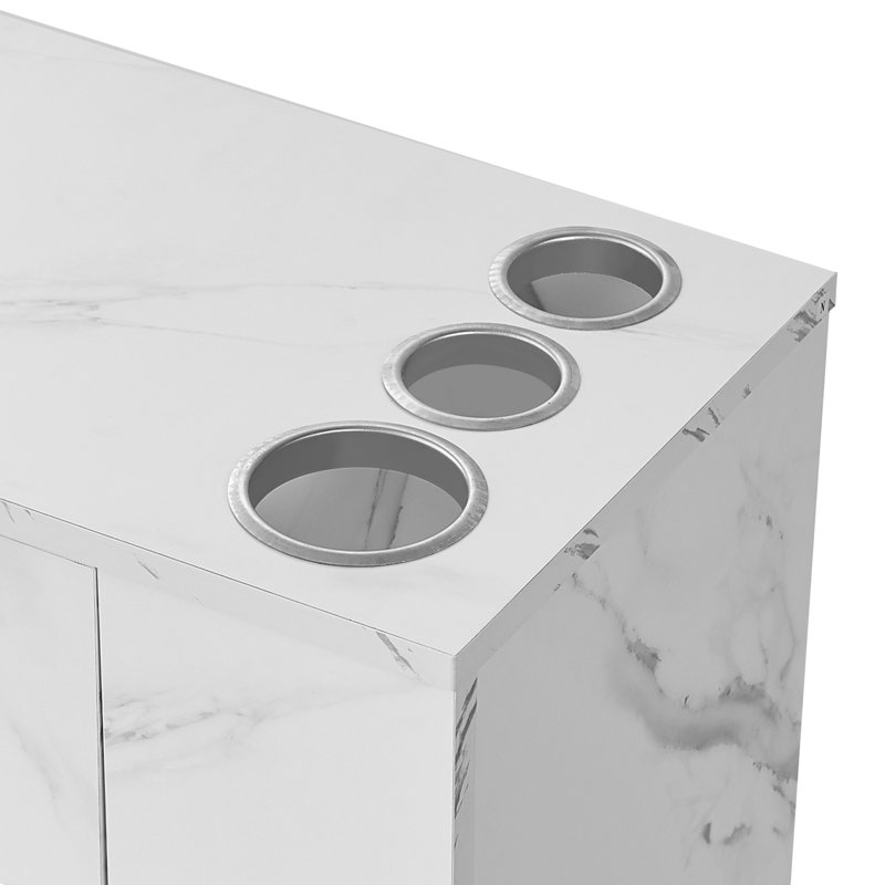 Medium Density Fiberboard (MDF) Hair Tool Holder