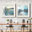 Energetic Earth - ensemble de 2 peintures encadrées-1491963843-1491963854
