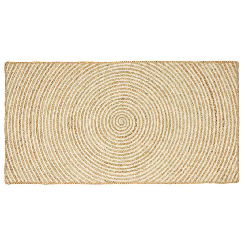 Solid Colour Standard Area Rug, Rectangle 60 x 110cm
