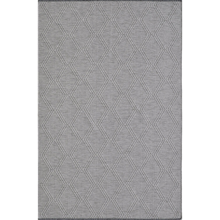 Tapis rectangulaire Esthen avec envers antidérapant