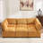 Sectional Sofas | 6-Seat Modern Modular U-Shaped Couch, Reversible Chaise for Living Room | Mustard Yellow | Corduroy-124535752