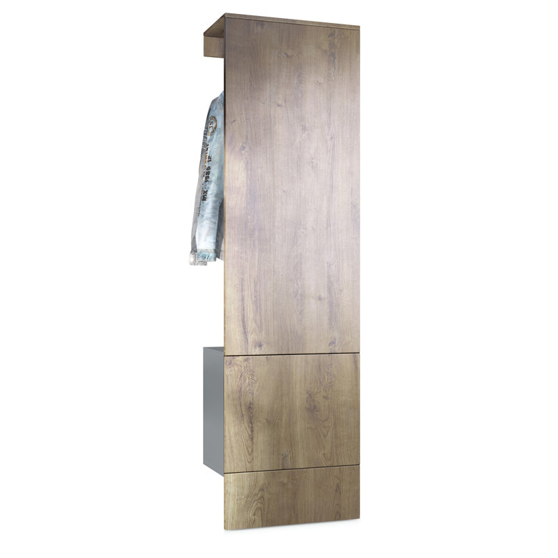 Chappa Hall Tree 52cm Wide, Oak Ribbeck