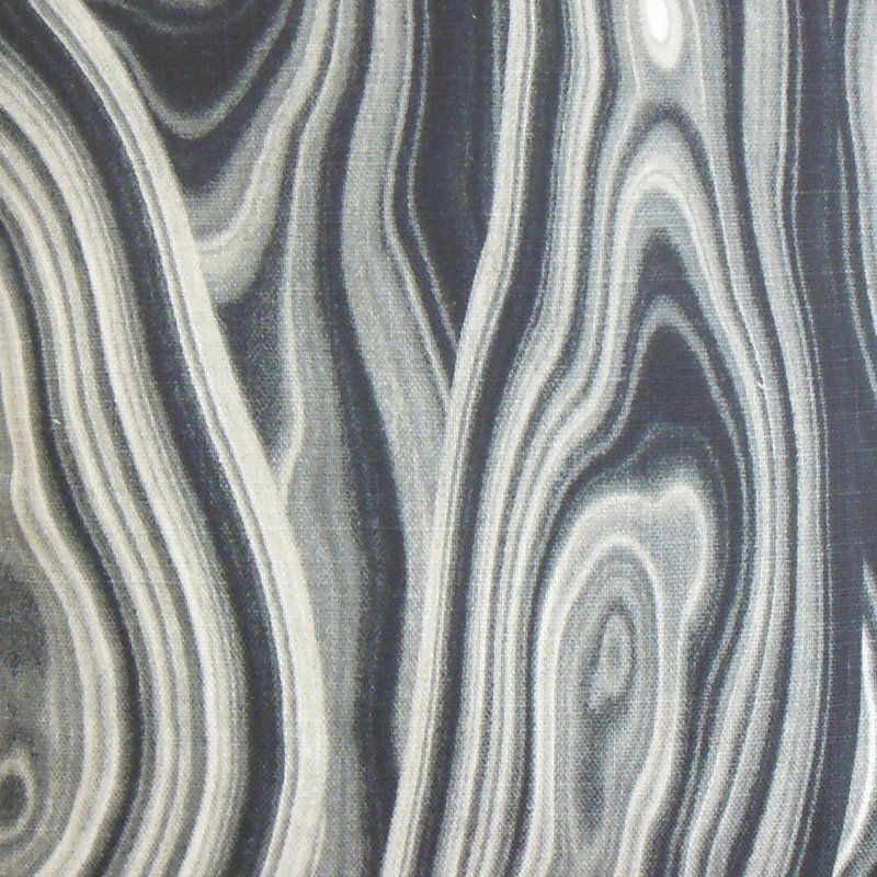 Coussin en coton Zoia, Encre, 20 po x 20 po