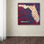 Plaque de licence floride, impression sur toile tendue-16419866