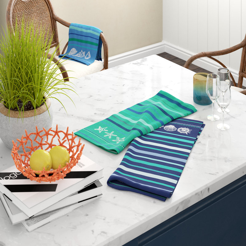 Witney Cotton Embroidered Tea Towel Kitchen Towel