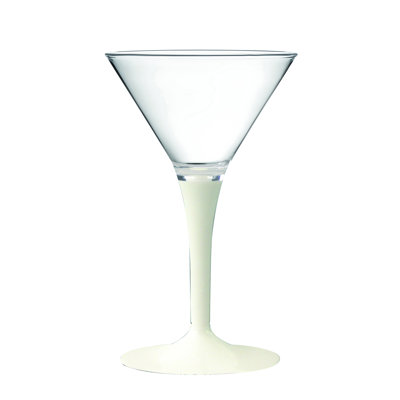 Polycarbonate Martini Glass - 12 Pieces