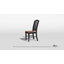 Chaise d'appoint Nickelsville en chêne antique noir