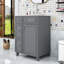 Meuble-lavabo chic 2 tiroirs 24 po avec lavabo en céramique et conception compacte-791560663-795092399