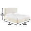 Lit plateforme tapissier à profil bas Zack-26066357-26066356
